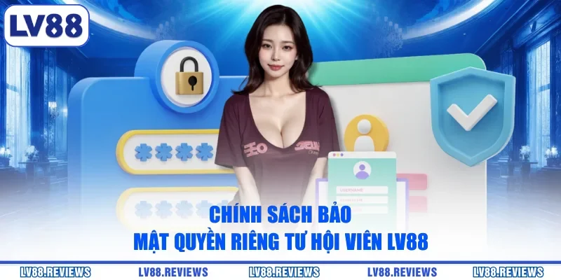 Chính sách bảo mật quyền riêng tư hội viên LV88
