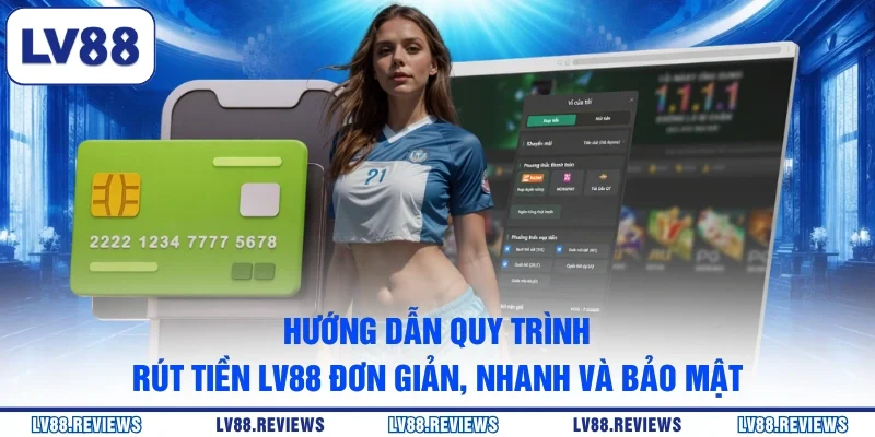Hướng dẫn quy trình rút tiền LV88 đơn giản, nhanh và bảo mật
