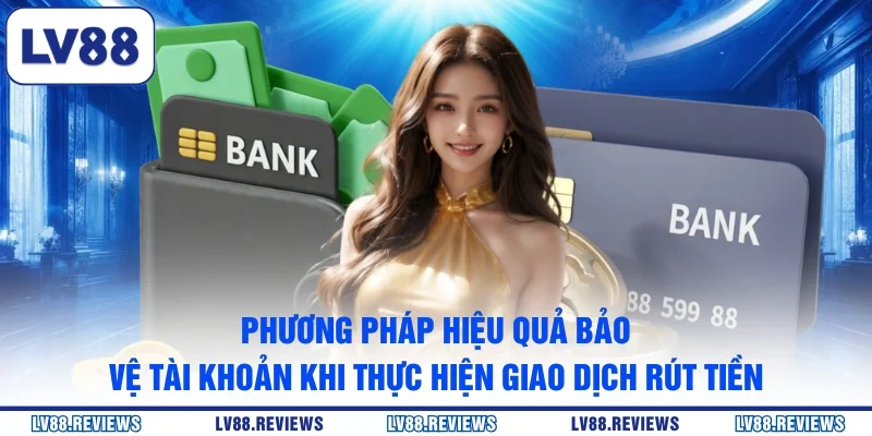 Phương pháp hiệu quả bảo vệ tài khoản khi thực hiện giao dịch rút tiền