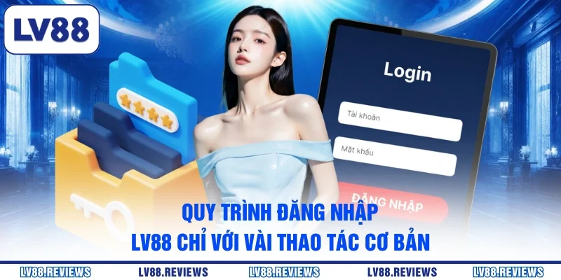 Quy trình đăng nhập LV88 chỉ với vài thao tác cơ bản